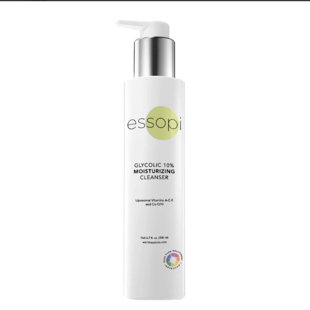 NWT Essopi Glycolic 10% Moisturizing Cleanser - 6.7 fl oz